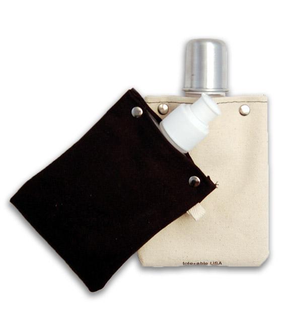 Busted Canvas Flask Give Simple