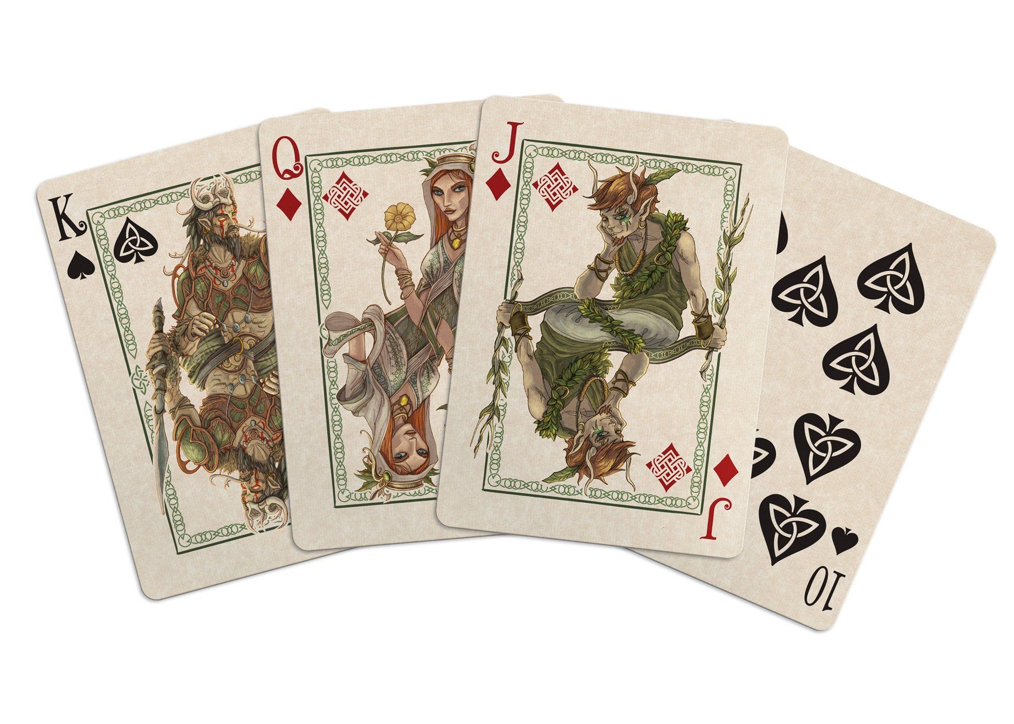 Mythical creatures playing cards hot sale